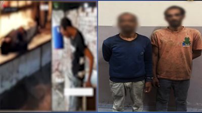 زومبي في العجوزة، القبض شابين تحت تأثير المخدرات عبر فيديو مثير بالشارع 