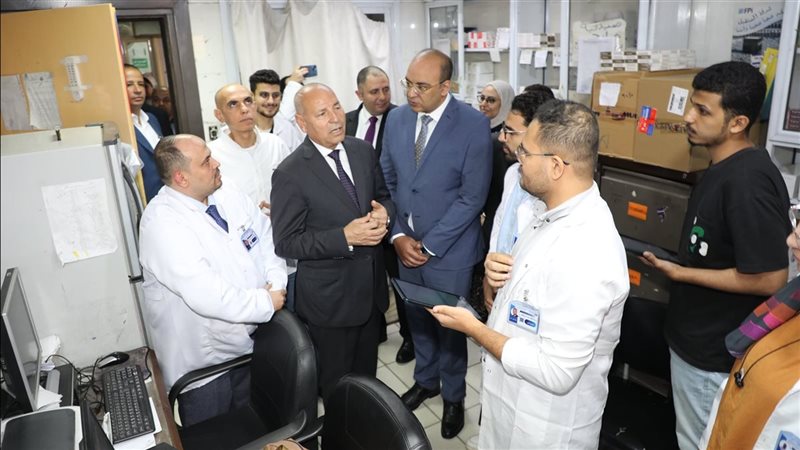جانب من افتتاح محافظ