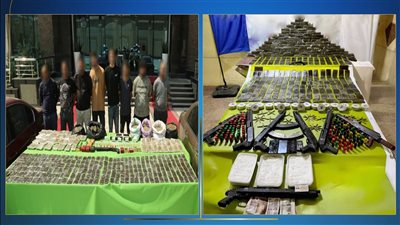 ضبط عناصر إجرامية ومصرع آخرين بعد تبادل لإطلاق النيران مع الأمن (صور)