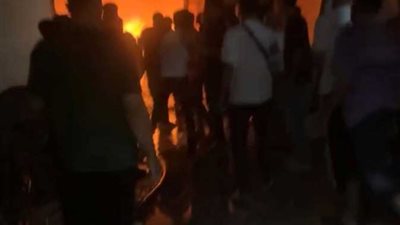 حريق هائل داخل أحد المصانع بالمحلة الكبرى ومصرع شخصين وإصابة 25