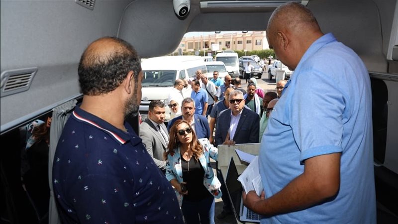 جانب من جولة وزيرة