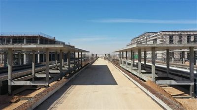 10 معلومات عن محطة حدائق أكتوبر ضمن شبكة القطار الكهربائي السريع بمصر