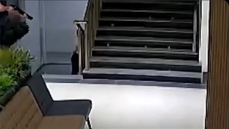 لقطة من الفيديو الذي