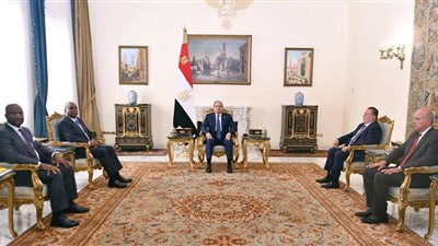 الرئيس السيسي يستقبل رئيس بنك التصدير والاستيراد الأفريقي