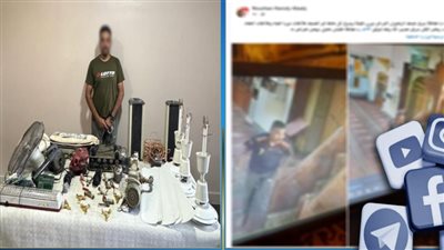 جرائم آخر الزمان، القبض على لص سرق محتويات مسجد بالإسماعيلية