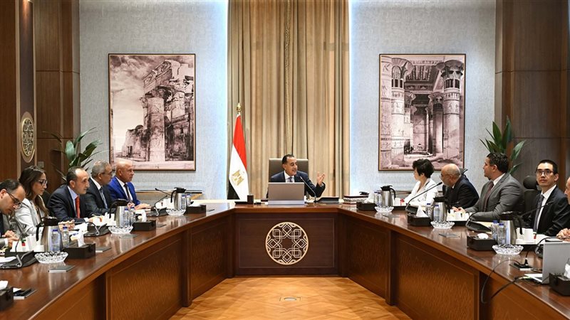 جانب من اجتماع مدبولي