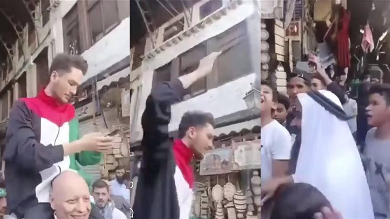 جانب من مظاهرات السوريين