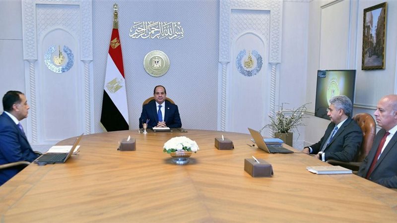 جانب من اجتماع الرئيس