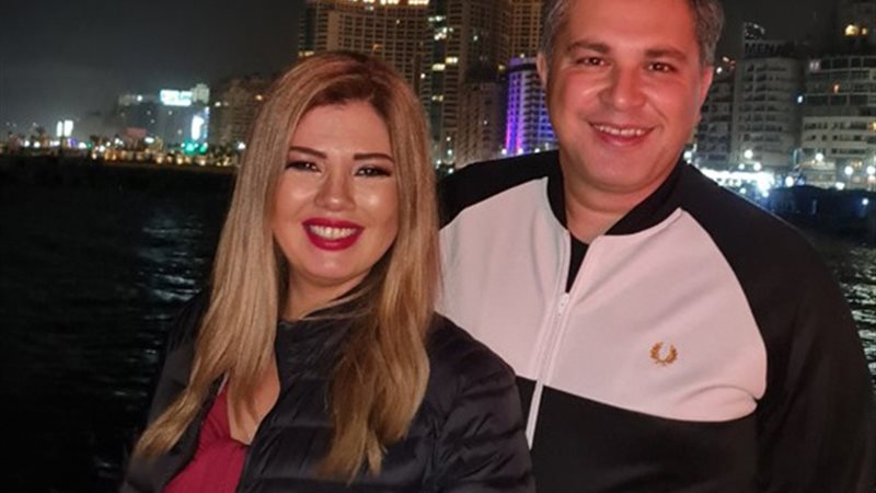 رانيا فريد شوقي وزوجها