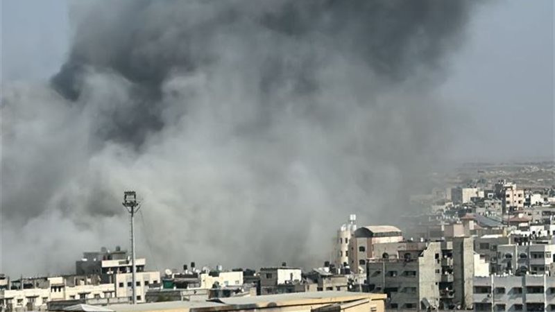 قصف غزة
