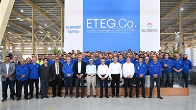 استثمارات بـ25 مليون دولار، مدبولي يتفقد مصنع الزجاج الهندسي بمجموعة العربي (صور)