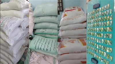 مباحث التموين بالجيزة: ضبط 3 أطنان دقيق مدعم و107 بطاقة تموينية بالصف