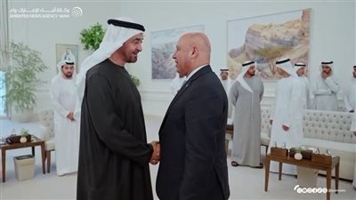 رئيس دولة الامارات يستقبل الوزراء المشاركين في معرض ومؤتمر جلوبال ريل 2025