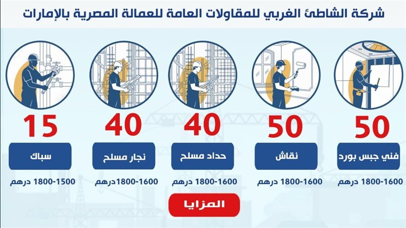 المرتبات تبدأ من