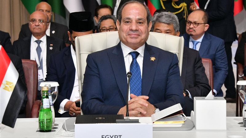 الرئيس السيسي يجتمع