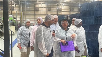 لفتح سوق جديدة، وفد جنوب أفريقيا يتفقد منظومة صادرات الرمان المصرية