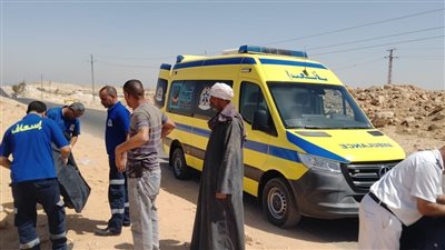 مصرع وإصابة 10 أطفال في حادث انقلاب سيارة بصحراوي أسيوط 