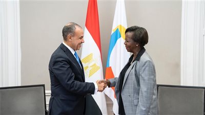 وزير الخارجية يلتقي مع السكرتيرة العامة للمنظمة الدولية للفرانكفونية