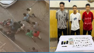 دولاب مخدرات متنقل، سقوط عصابة ترويج الكيف بإحدى شوارع الفيوم 