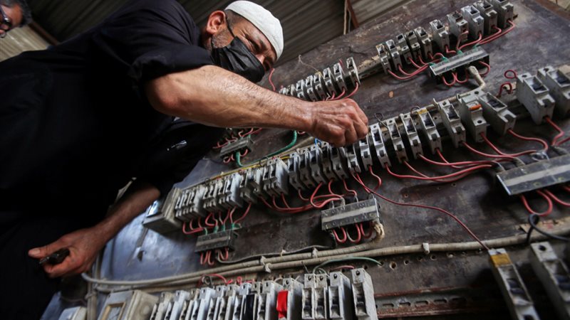 قطع الكهرباء بشمال