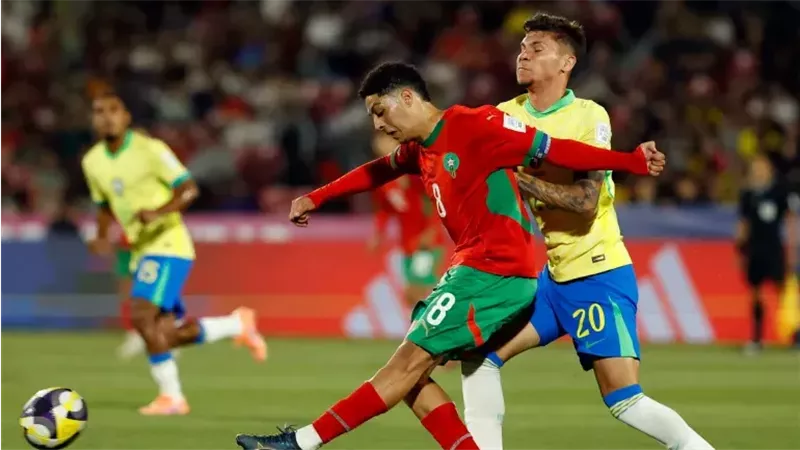 مباراة المغرب والبرازيل
