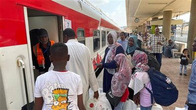 بالصور، السكك الحديدية تسير الرحلة الـ23 لعودة السودانيين الطوعية إلى السودان