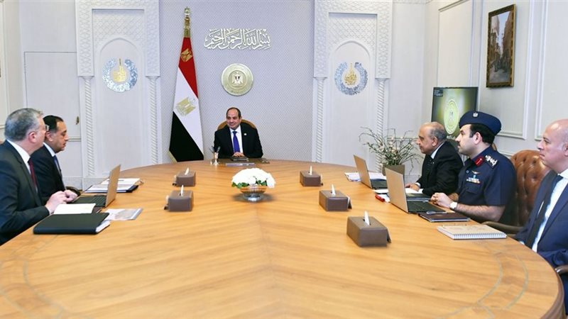 اجتماع الرئيس السيسي