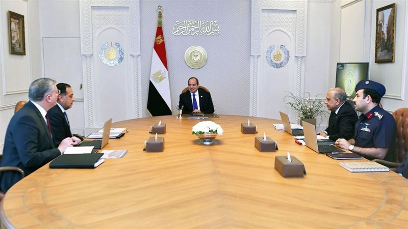 الرئيس السيسي مع