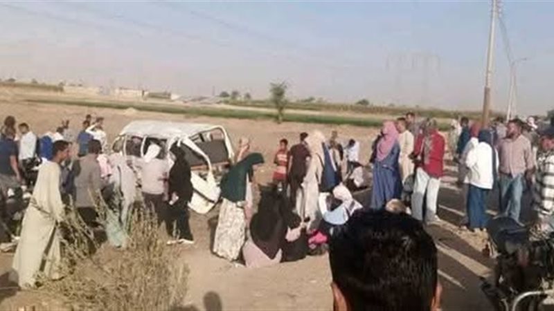 حادث تصادم بطريق