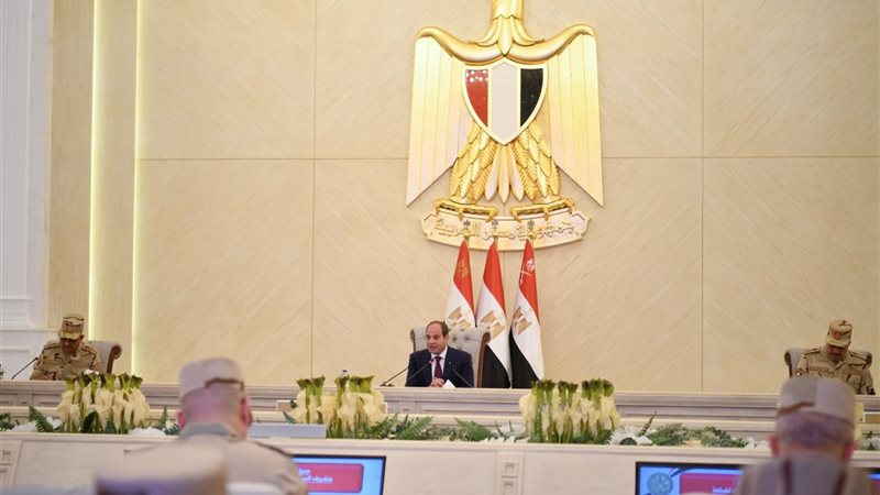 جانب من اجتماع الرئيس