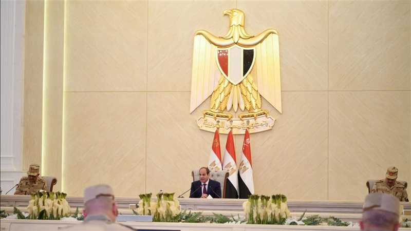 جانب من كلمة الرئيس
