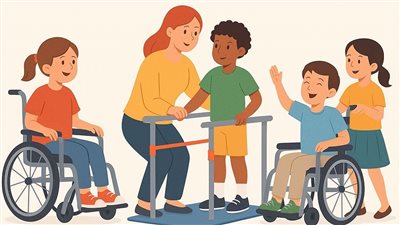 في يومهم العالمي، هكذا تدعم وزارة التضامن مرضى الشلل الدماغي