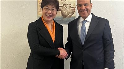 وزير الخارجية يلتقي المندوبة الدائمة للصين لدى اليونسكو لدعم العناني