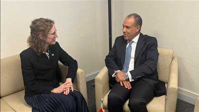  لدعم خالد العناني، وزير الخارجية يلتقي رئيسة مجموعة الدول الغربية لدى اليونسكو