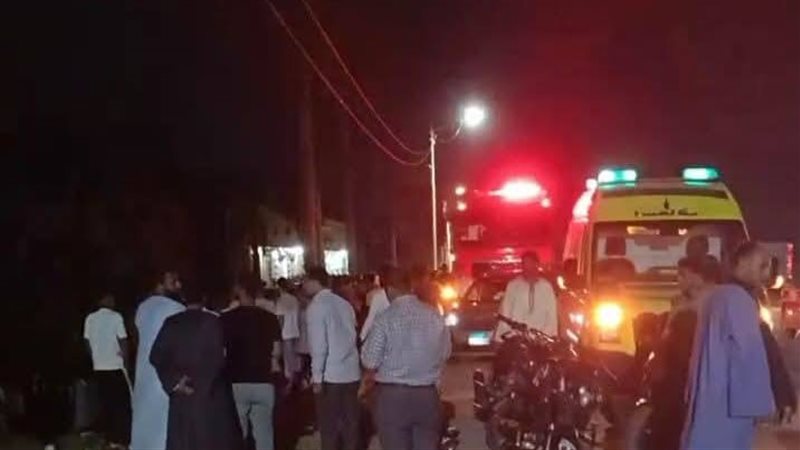 حادث طريق أسيوط الزراعي