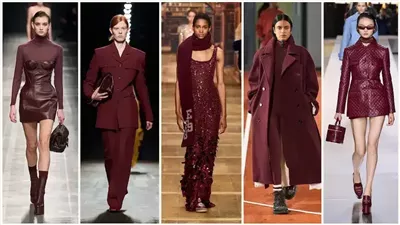 الكريز الباهت والأرجواني، تعرفي على موضة ألوان شتاء 2026