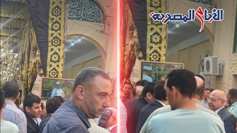 جانب من جنازة الدكتور