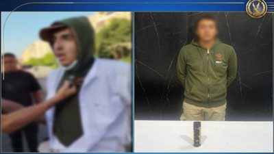 الداخلية: ضبط مريض نفسي قام برش 