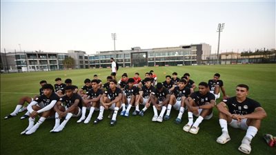 منتخب الشباب مواليد 2007 يواصل تدريباته (صور)