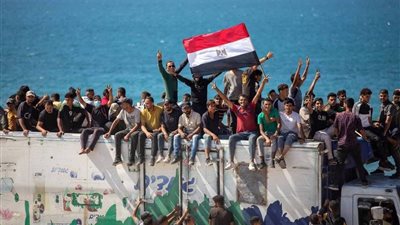 بالفيديو والصور، مصر حاضرة في المشهد الغزاوي 