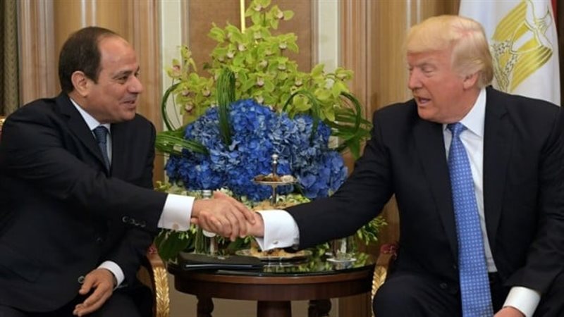 الرئيس السيسي وترامب