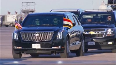 سيارة ترامب في قمة السلام 2025، تعرف على مواصفات 