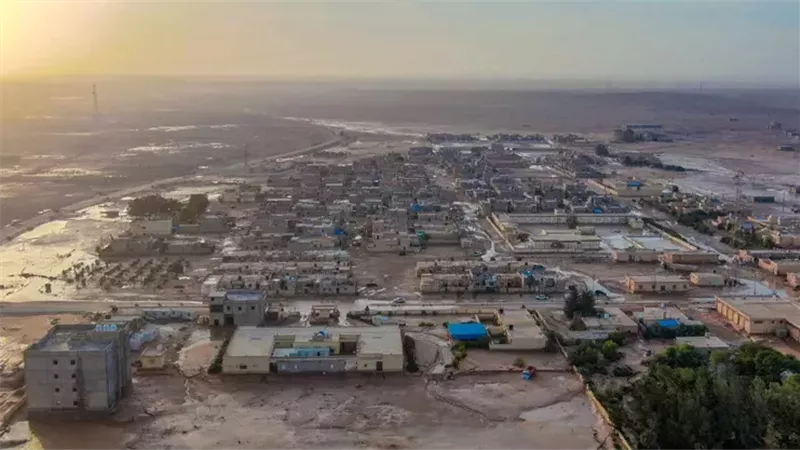 مدينة درنة بعد أن