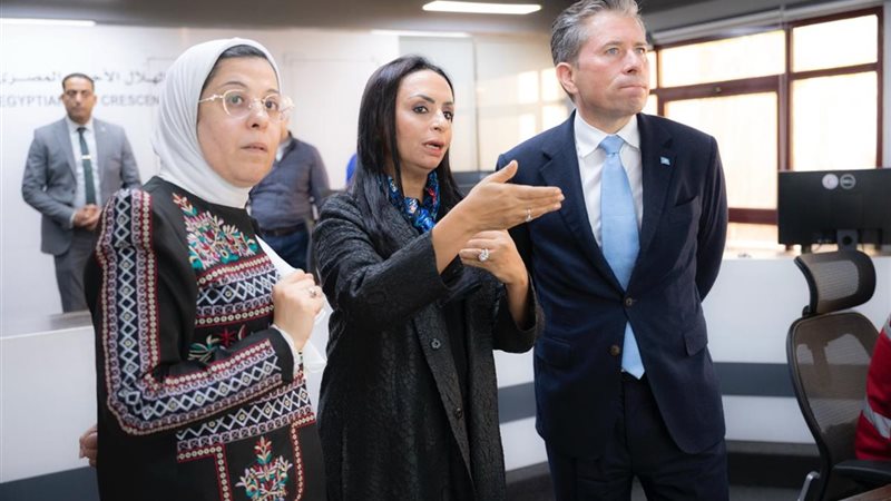 مايا مرسي وزيرة التضامن