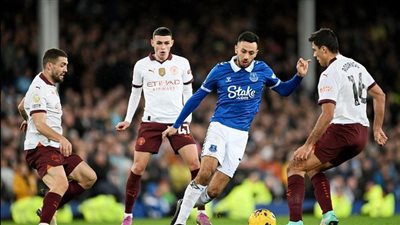 شاهد، بث مباشر مباراة مانشستر سيتي وإيفرتون في الدوري الإنجليزي 