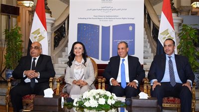 الإرادة السياسية للنهوض بأوضاع حقوق الإنسان بمفهومها الشامل، ندوة بوزارة الخارجية