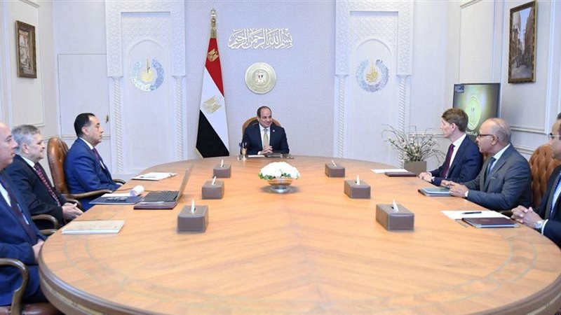جانب من اجتماع الرئيس