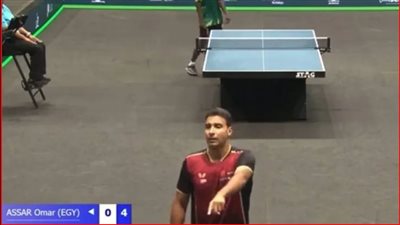 أول تعليق من عمر عصر بعد أزمة تنس الطاولة