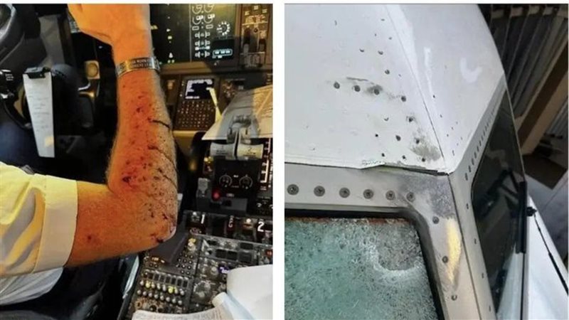 حادث طائرة بوينج