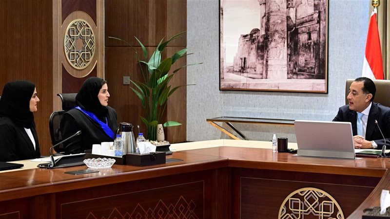 مدبولي يلتقي وزيرة